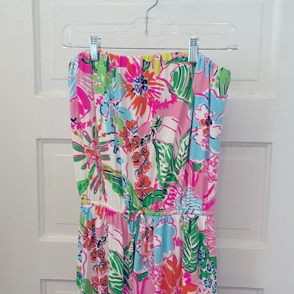 Lilly Pulitzer target strapless dress